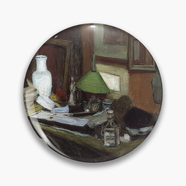 Item preview, Interior with a top hat 1896 designed and sold by VeilOfPigments.