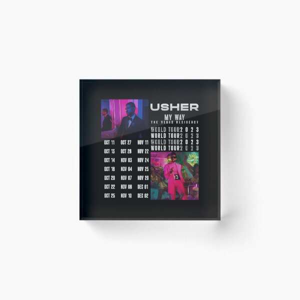 Item preview, Vintage Usher Pop Albums Music Singer Tour designed and sold by HavocZigzags.