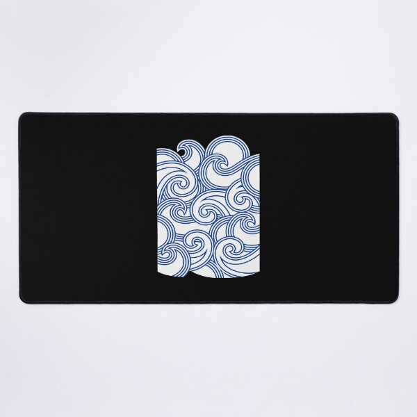 Item preview, Stylized Ocean Waves Pattern Graphic designed and sold by wyrichbosle.