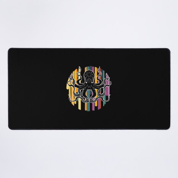 Item preview, Stylized Octopus Graphic with Colorful Stripes designed and sold by sotospor.