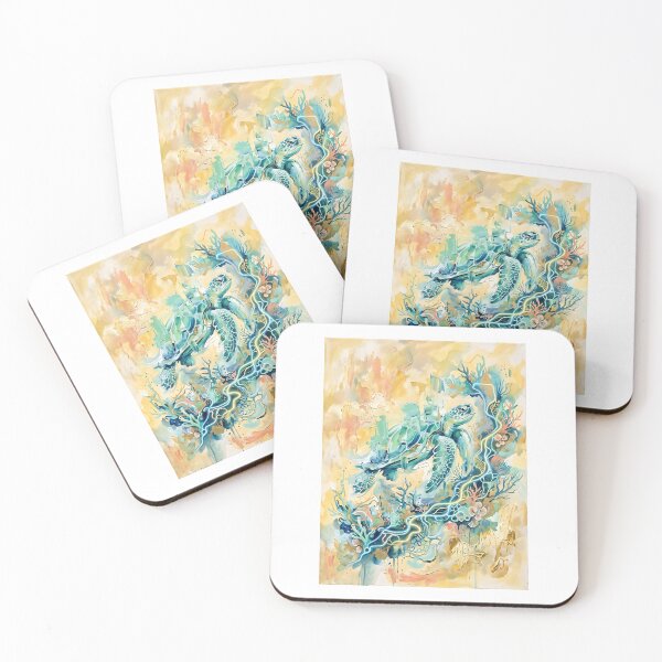 Item preview, Sea Turtle Coral Planner designed and sold by PictoVibe.