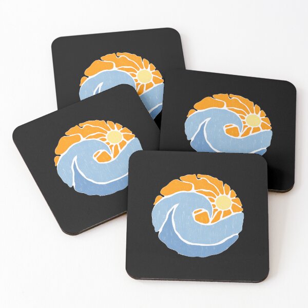 Item preview, Sun and Wave Circle Design designed and sold by lamercarv.