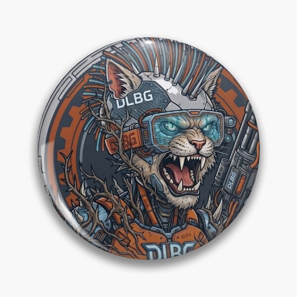 Item preview, Cyberpunk Syndicate - Synth - Cat (Unit 02) Cyberpunk art by DLBG  designed and sold by DLBG-STORE.