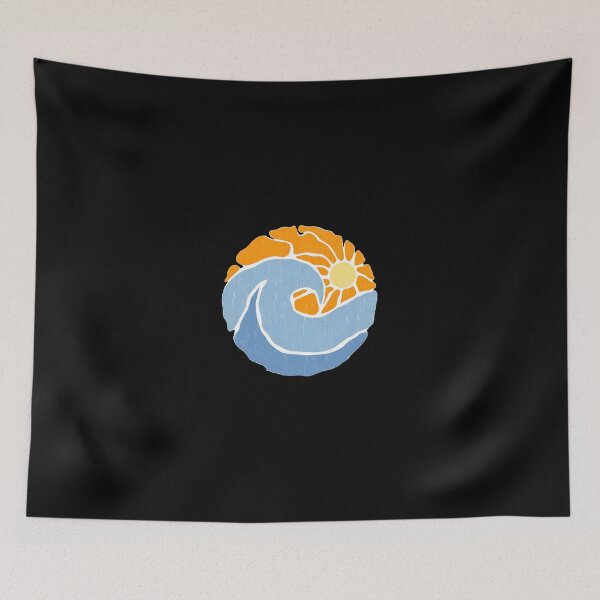 Item preview, Sun and Wave Circle Design designed and sold by lamercarv.