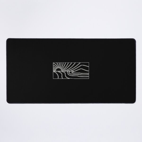 Item preview, Sunrise Landscape Line Art Minimalist Design designed and sold by andrasmar.