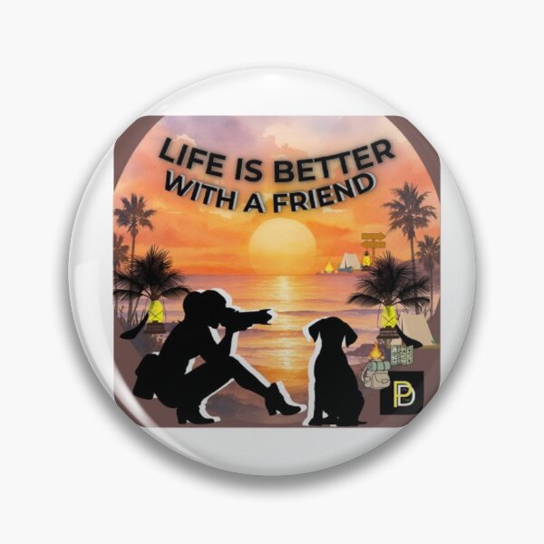 Item preview, Cute Dog And Owner Sunset Travel Silhouette designed and sold by SMinimalist613.