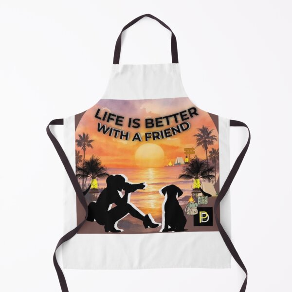 Item preview, Cute Dog And Owner Sunset Travel Silhouette designed and sold by SMinimalist613.