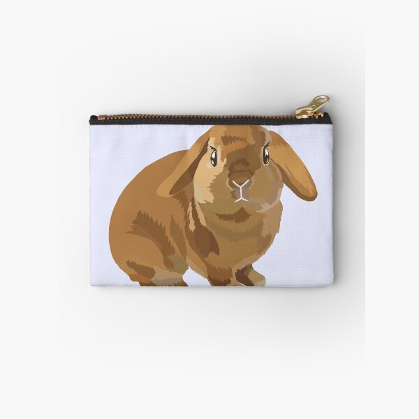 Item preview, Holland Lop Orange Rabbit Illustration designed and sold by tayaan.