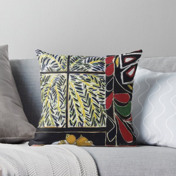 Item preview, Interior with egyptian curtain 1948 designed and sold by VeilOfPigments.