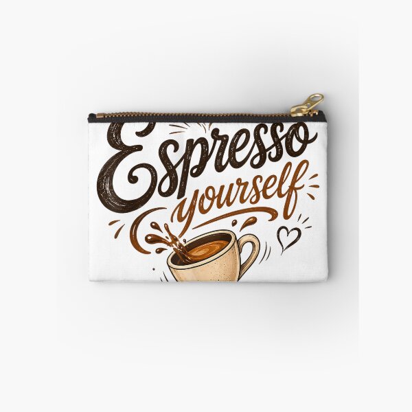 Item preview, Espresso Yourself Coffee Lover T-Shirt designed and sold by Magoya Store ⭐⭐⭐⭐⭐.