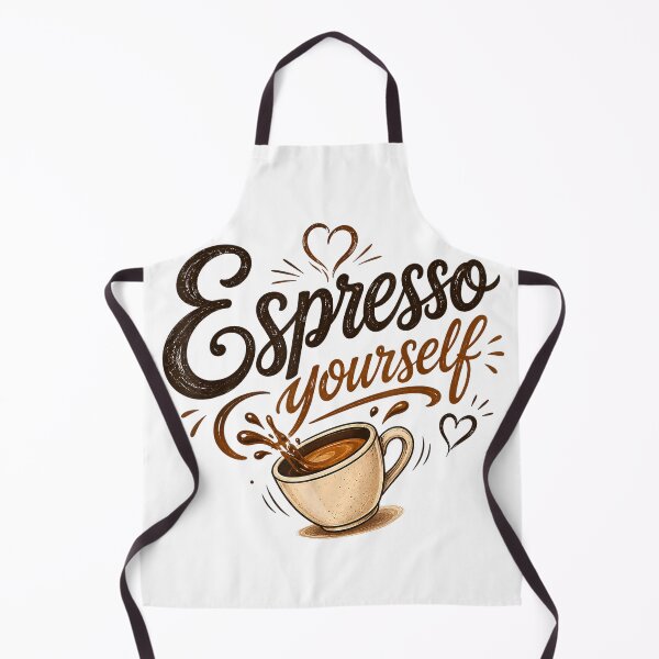 Artikelvorschau, Espresso Yourself Kaffeeliebhaber T-Shirt entworfen und verkauft von Magoya Store ⭐⭐⭐⭐⭐.