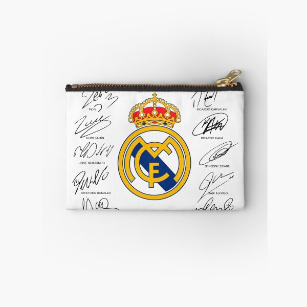 Item preview, Real Madrid Autographs Crest Football Legends designed and sold by Sharksito.