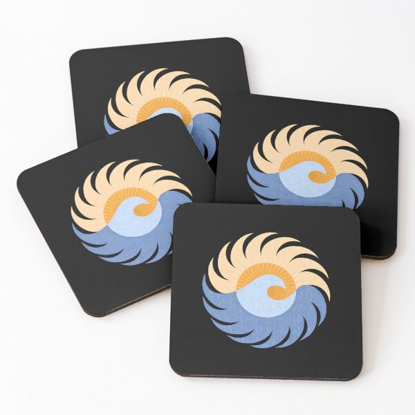 Item preview, Sunrise Wave Circle Graphic designed and sold by wyrichbosle.