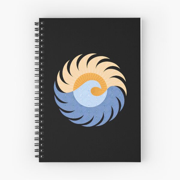 Item preview, Sunrise Wave Circle Graphic designed and sold by wyrichbosle.