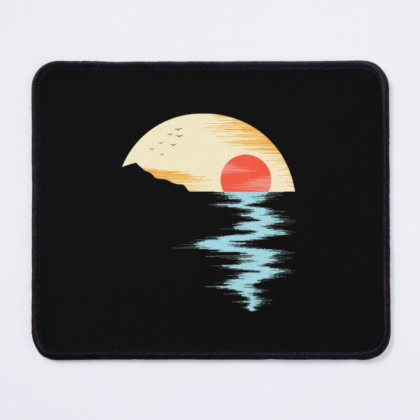 Item preview, Sunset reflection on water with birds designed and sold by lasopent.
