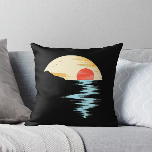 Item preview, Sunset reflection on water with birds designed and sold by lasopent.