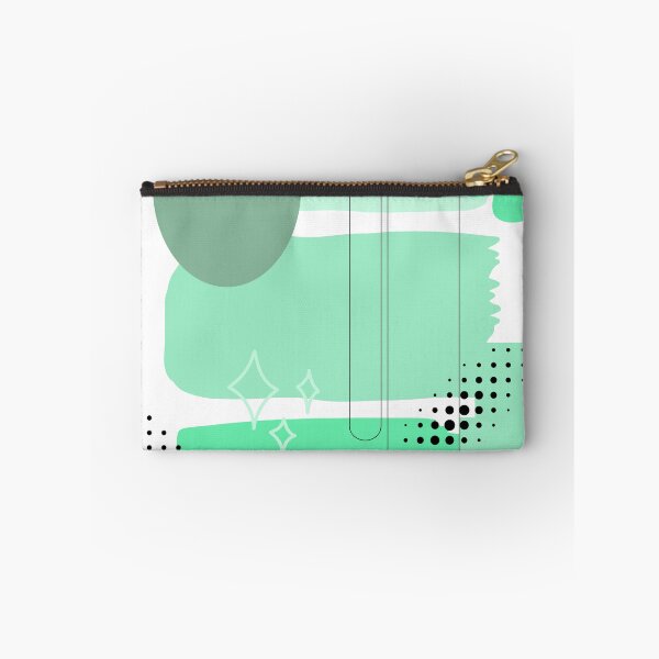 Item preview, Mint Green Abstract Shapes – Modern Geometric Minimalist Wall Art designed and sold by Khadique.