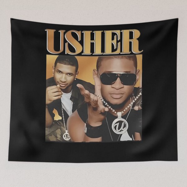 Item preview, Usher Tour Singer Vintage Music Albums Pop designed and sold by HavocZigzags.