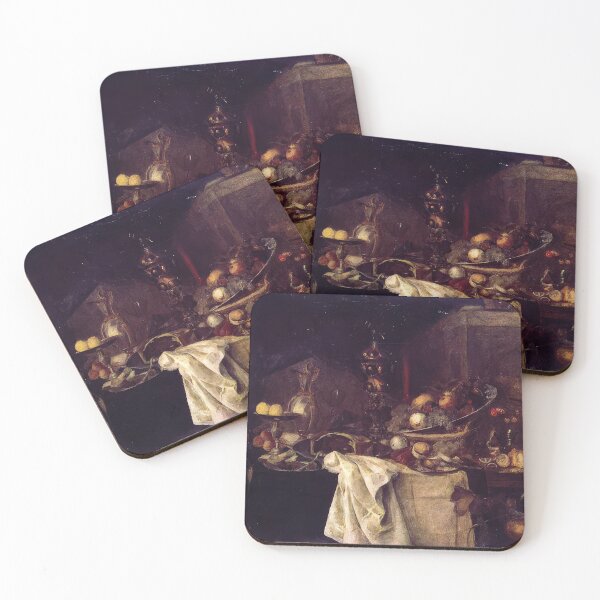 Item preview, La deserte after jan davidsz de heem 1893 designed and sold by VeilOfPigments.