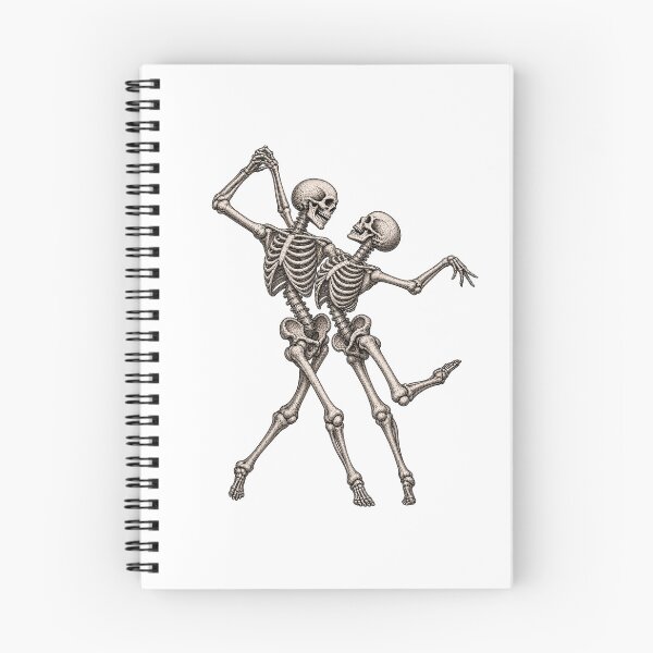 Item preview, Dancing Skeletons Vintage Anatomical Engraving Halloween Gothic designed and sold by SOUFIANE1991.