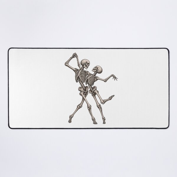Item preview, Dancing Skeletons Vintage Anatomical Engraving Halloween Gothic designed and sold by SOUFIANE1991.