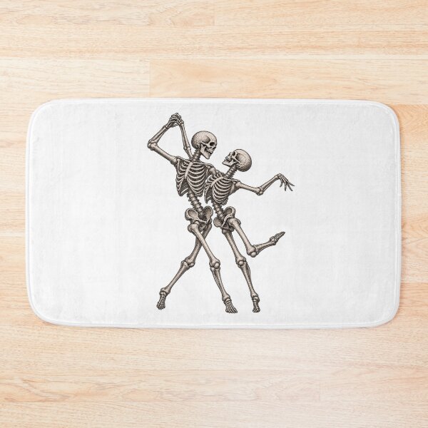 Item preview, Dancing Skeletons Vintage Anatomical Engraving Halloween Gothic designed and sold by SOUFIANE1991.