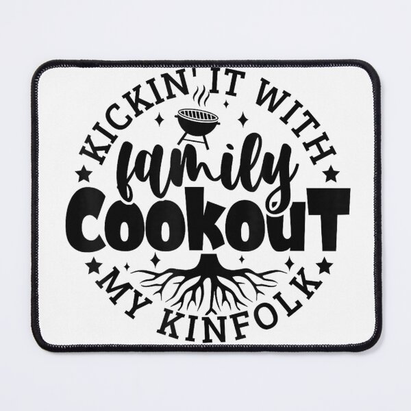 Item preview, Family Cookout Family Reunion Kickin' It with My Kinfolk T-Shirt designed and sold by Magoya Store ⭐⭐⭐⭐⭐.