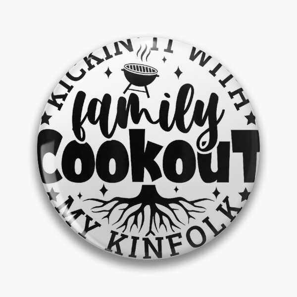 Item preview, Family Cookout Family Reunion Kickin' It with My Kinfolk T-Shirt designed and sold by Magoya Store ⭐⭐⭐⭐⭐.