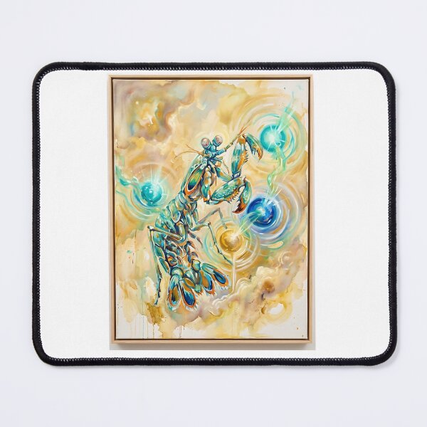 Item preview, Praying Mantis Shrimp Cosmic Drummer designed and sold by PictoVibe.