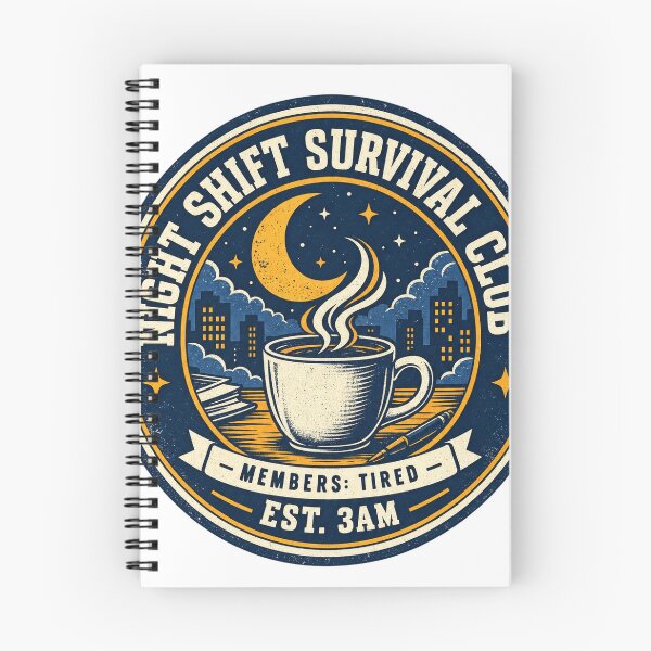 Item preview, Night Shift Survival Club Est 3AM Nurse Worker Gift designed and sold by ys96.