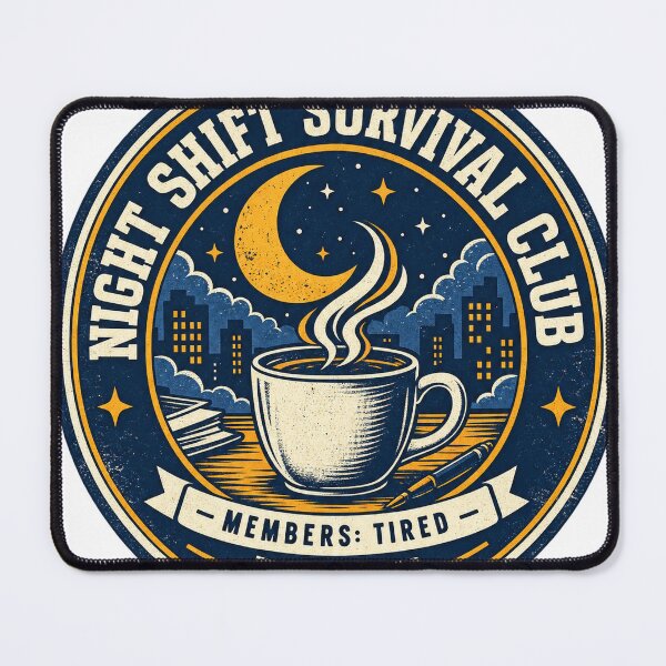 Item preview, Night Shift Survival Club Est 3AM Nurse Worker Gift designed and sold by ys96.