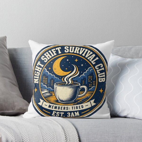 Item preview, Night Shift Survival Club Est 3AM Nurse Worker Gift designed and sold by ys96.