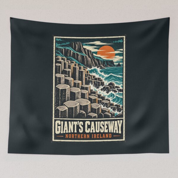 Item preview, Giant´s Causeway - Northern Ireland designed and sold by GoodOldVintage.