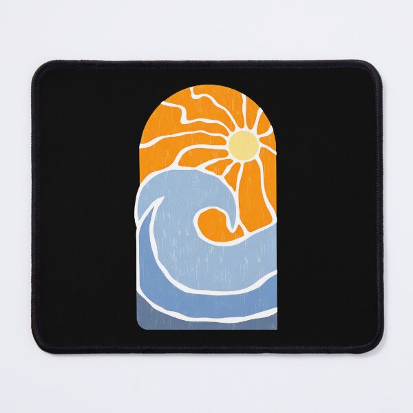 Item preview, Sunset Wave Popsicle Summer Beach Treat Art designed and sold by helencacu.