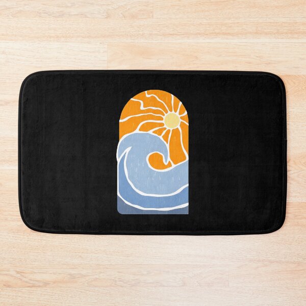 Item preview, Sunset Wave Popsicle Summer Beach Treat Art designed and sold by helencacu.