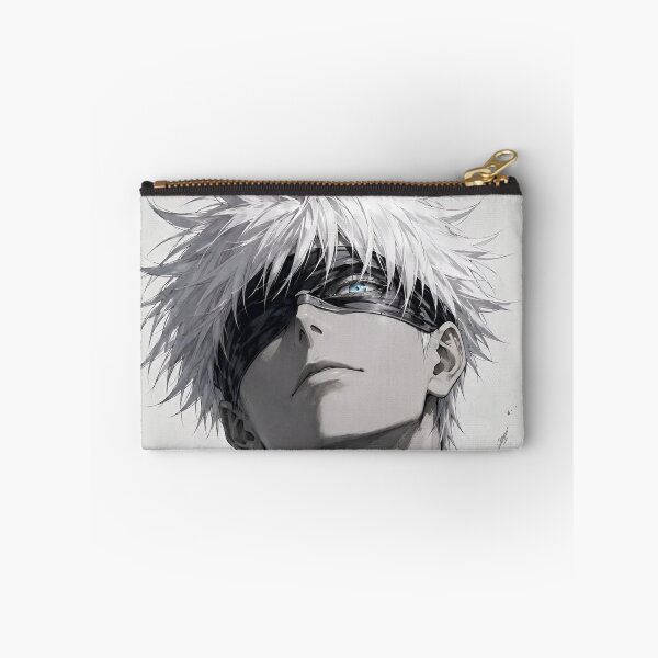Item preview, White Haired Anime Warrior – Dark Monochrome Fantasy Character Artwork designed and sold by Dyan4.