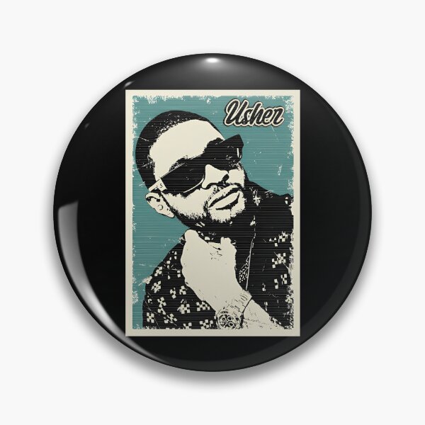 Item preview, Music Vintage Pop Albums Usher Tour Singer designed and sold by HavocZigzags.