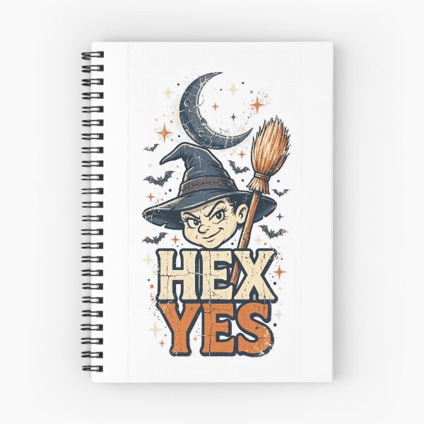 Item preview, Funny Witch Halloween Spooky Vibes T-Shirt designed and sold by Worn and Witty.