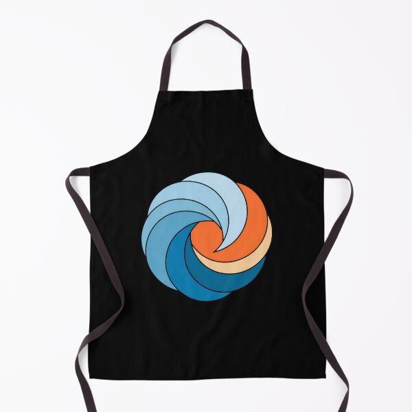 Item preview, Swirling Abstract Blue Orange Circle Design designed and sold by lasopent.