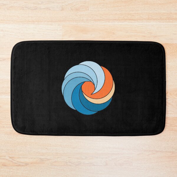 Item preview, Swirling Abstract Blue Orange Circle Design designed and sold by lasopent.