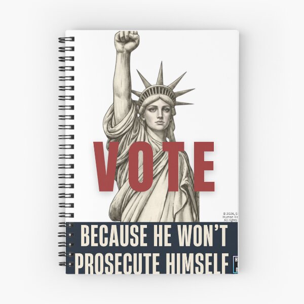 Item preview, VOTE - Because Trump won't prosecute himself designed and sold by HumanKindMedia.