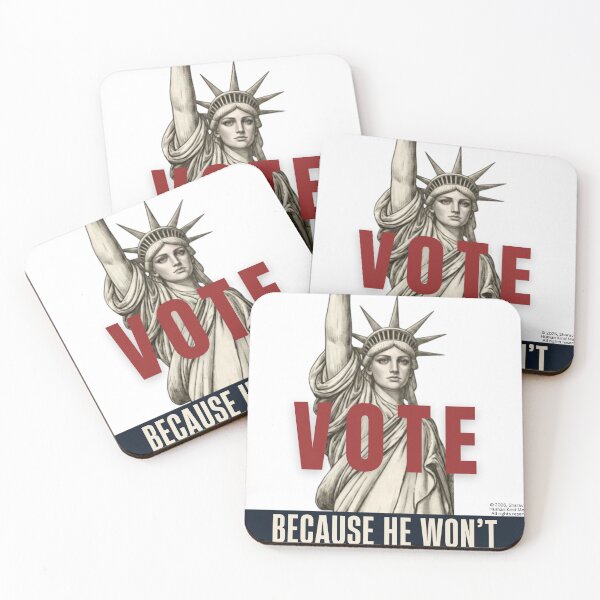 Item preview, VOTE - Because Trump won't prosecute himself designed and sold by HumanKindMedia.