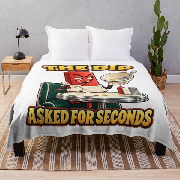 Item preview, The Dip Asked for Seconds Funny Trading Cartoon designed and sold by Bikivuno.