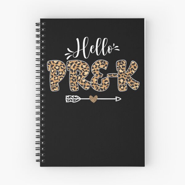 Item preview, Back to School, Leopard Teacher Hello Pre-K Women Kids designed and sold by RileyAngelaShop.
