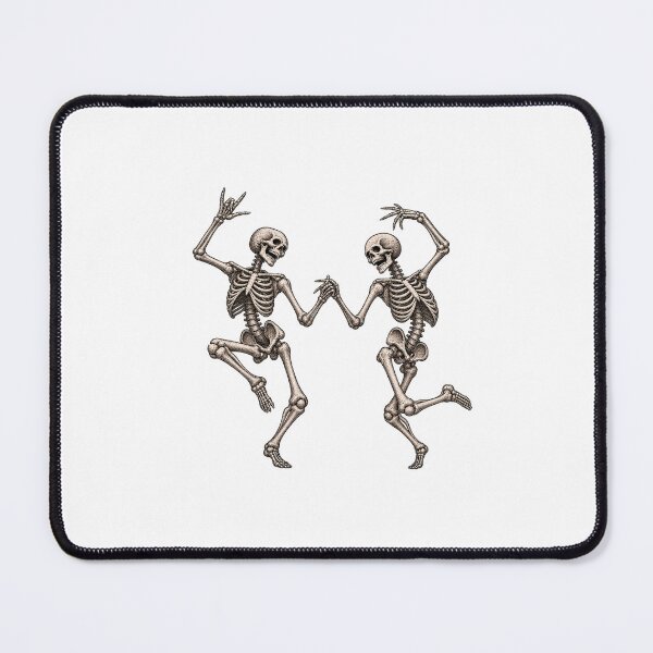 Item preview, Dancing Skeletons Vintage Anatomical Engraving Halloween Gothic designed and sold by SOUFIANE1991.