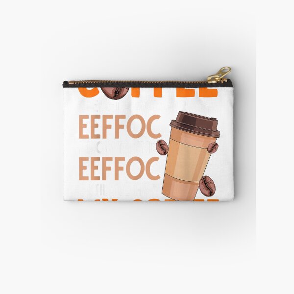 Item preview, Coffee Spelled Backwards Is Eeffoc Funny Lover Drinker Quote T-Shirt designed and sold by eBoy31.