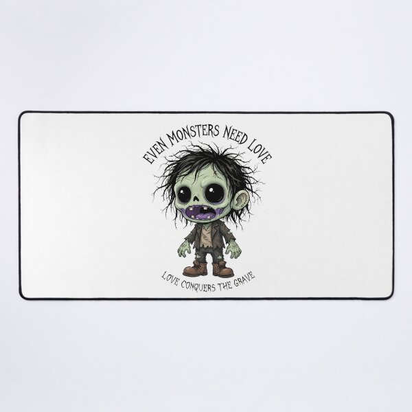 Item preview, Even Monsters Need Love – Cute Zombie Horror designed and sold by TUMBAJULCA.