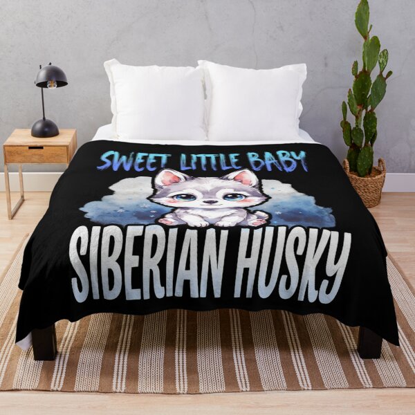 Item preview, Siberian Husky Puppy Dog designed and sold by OurFunnyDesigns.