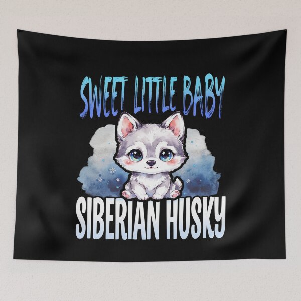 Item preview, Siberian Husky Puppy Dog  designed and sold by OurFunnyDesigns.