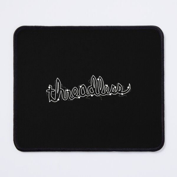 Item preview, Threadless Cursive Stitch Art Blue designed and sold by lamercarv.